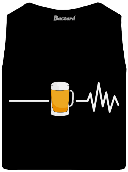 Beer help pánske tielko Black