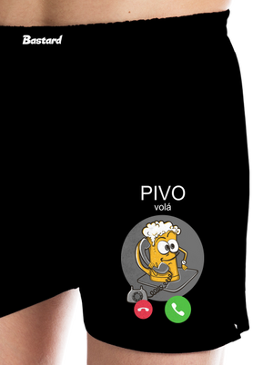 Pívo volá pánske trenky Black