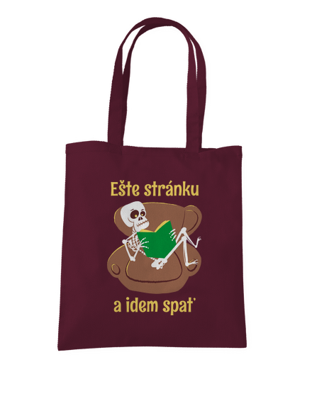 Ešte stránku taška Burgundy