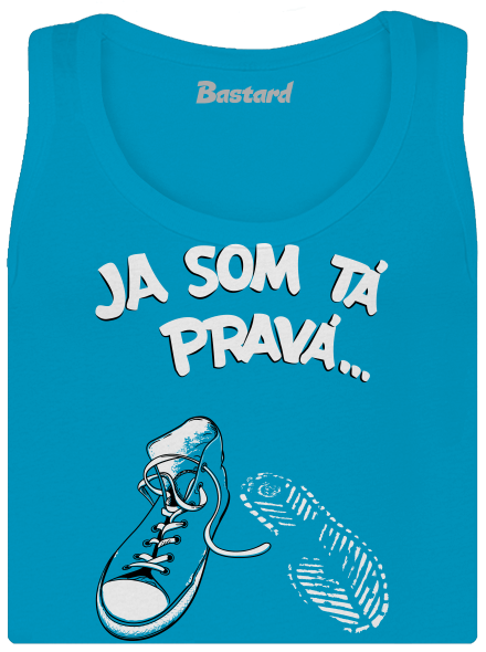 Hľadám tú pravú dámske tielko klasické Blue Atol