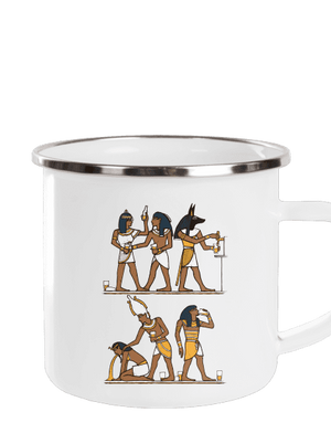 Egyptská párty plecháčik White