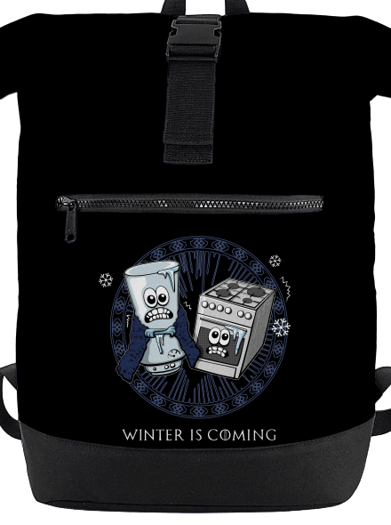 Winter is coming batoh Black