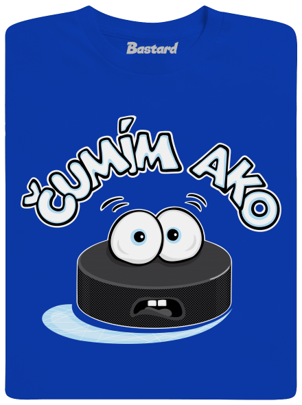 Čumím ako puk pánske dlhý rukáv Royal Blue