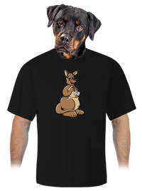 unisex tričko oversized