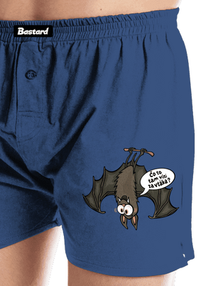 Visiaci netopier pánske trenky Blue