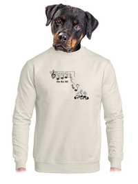 unisex mikina bez kapucne