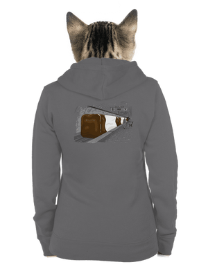 dámska mikina na zips