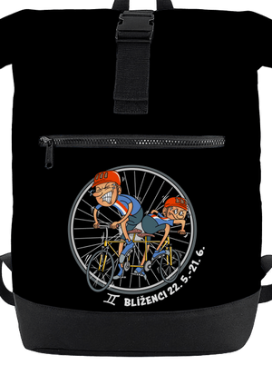 Cyklistický horoskop: Blíženci batoh Black