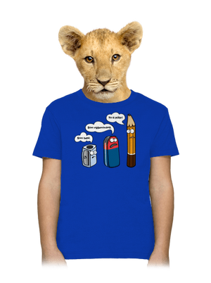 To si pište detské tričko Royal Blue