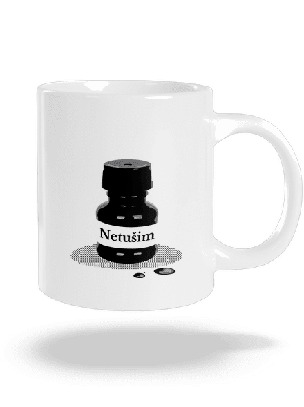 Netušim veľký hrnček White