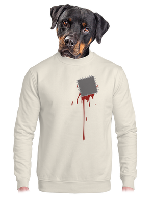 unisex mikina bez kapucne