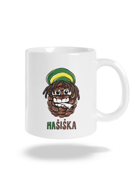 Hašiška klasický hrnček White