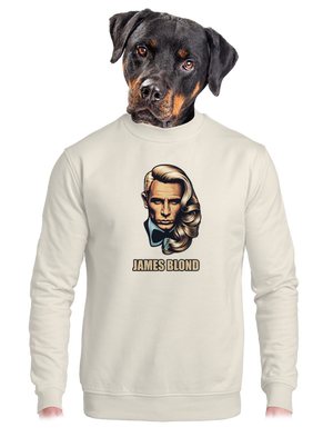 unisex mikina bez kapucne