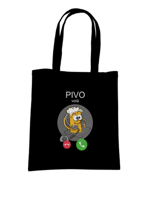 Pívo volá taška Black