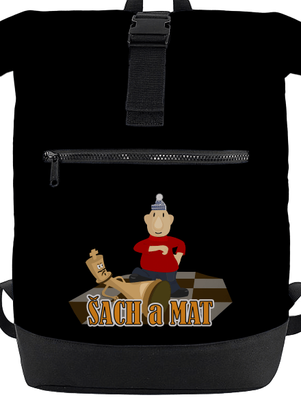 Šach a Mat batoh Black