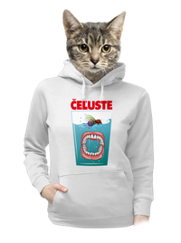 dámska mikina klokanka