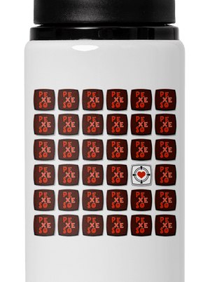 Pexeso flaša na vodu White