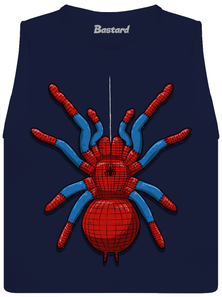 Spider dámske tielko voľné Navy