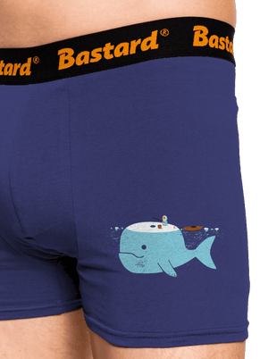 Rybárčenie boxerky Blue Navy