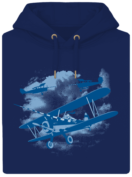 Rytieri nebies unisex mikina premium Navy