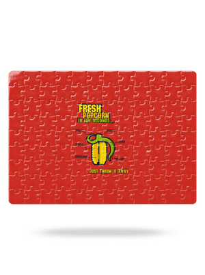 Popcorn grenade puzzle White