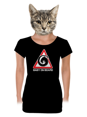 dámske tričko s lemom