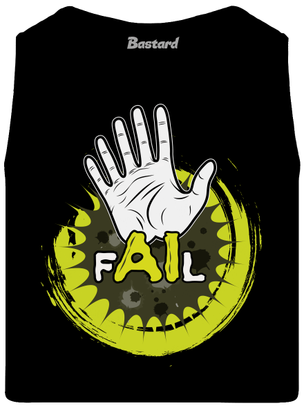 AI Fail pánske tielko Black