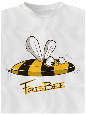 Frisbee detské športové tričko White