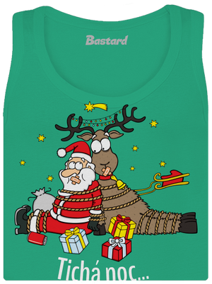 Tichá noc dámske tielko klasické Mint Mal