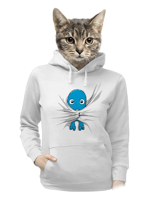 dámska mikina klokanka