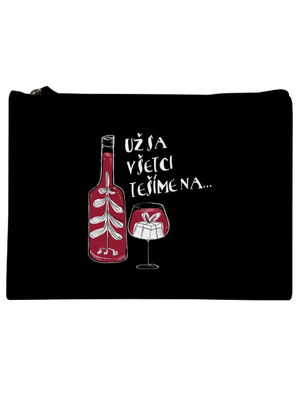 Vianoce vo víne taštička Black