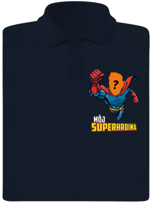 Môj superhrdina pánska polokošeľa Navy Mal