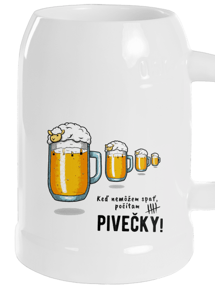 Pivečka polliter White