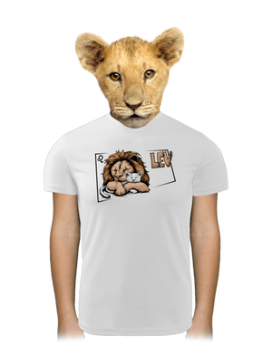 Mačací horoskop: Lev detské športové tričko White
