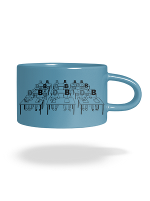 Cimrman: Debil, blbeček hrnček makronka Blue Macaron