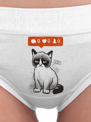 Grumpy dámske nohavičky White