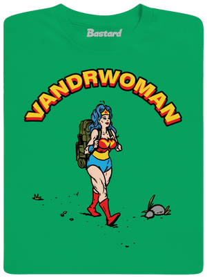 Vandrwoman detské tričko Kelly Green