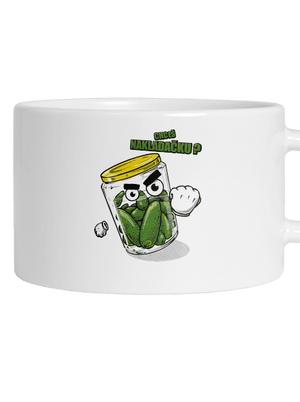 Nakladačka hrnček makronka White