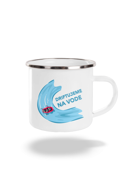 Driftujeme na vode plecháčik White