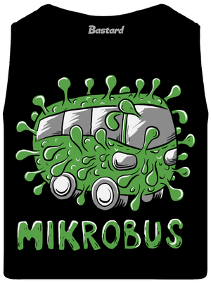 Mikrobus pánske tielko Black