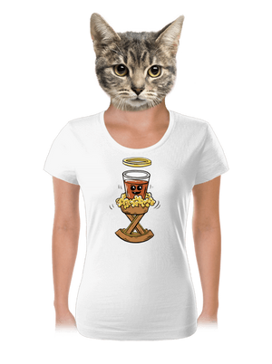 Panáčik v jasličkách dámske tričko White