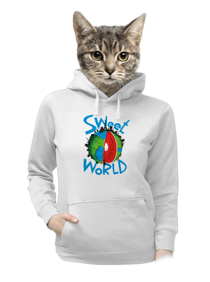 dámska mikina klokanka