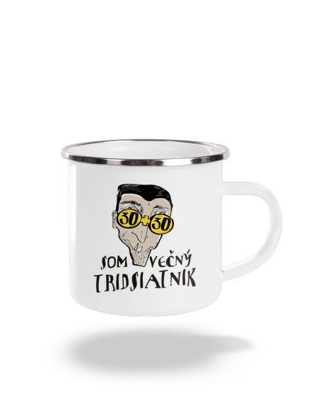 Večný tridsiatnik plecháčik White