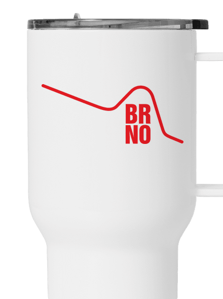 Brno termohrnček White