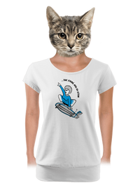 dámske tričko s lemom