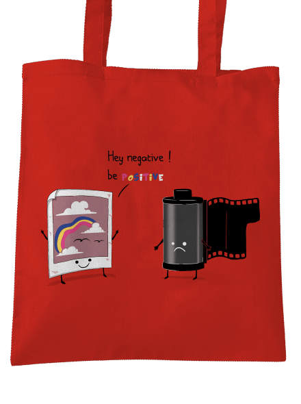 Be positive taška Bright Red