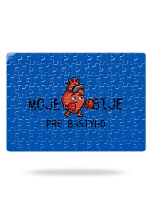 Moje srdce bije puzzle White
