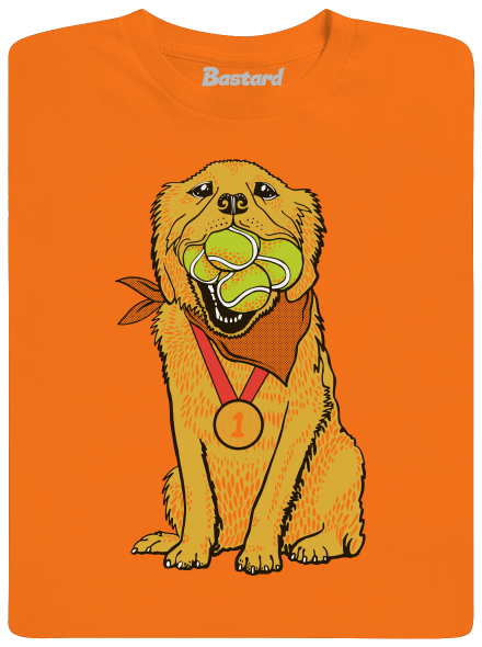 Zlatý retriever detské tričko Orange