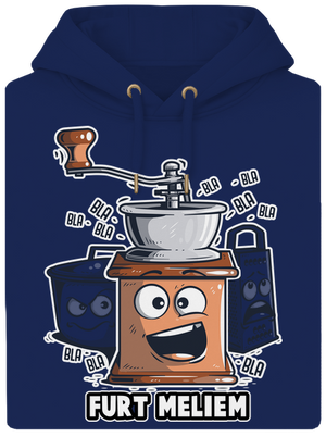 Mlynček unisex mikina premium Navy