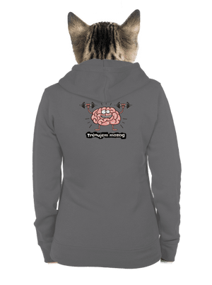 dámska mikina na zips